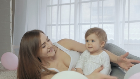 VideoHive Happy Loving Family Mother and Child Play Kisses and Hugs 19636778 VideoHive Happy Loving Family Mother and Child Play Kisses and Hugs 19636778