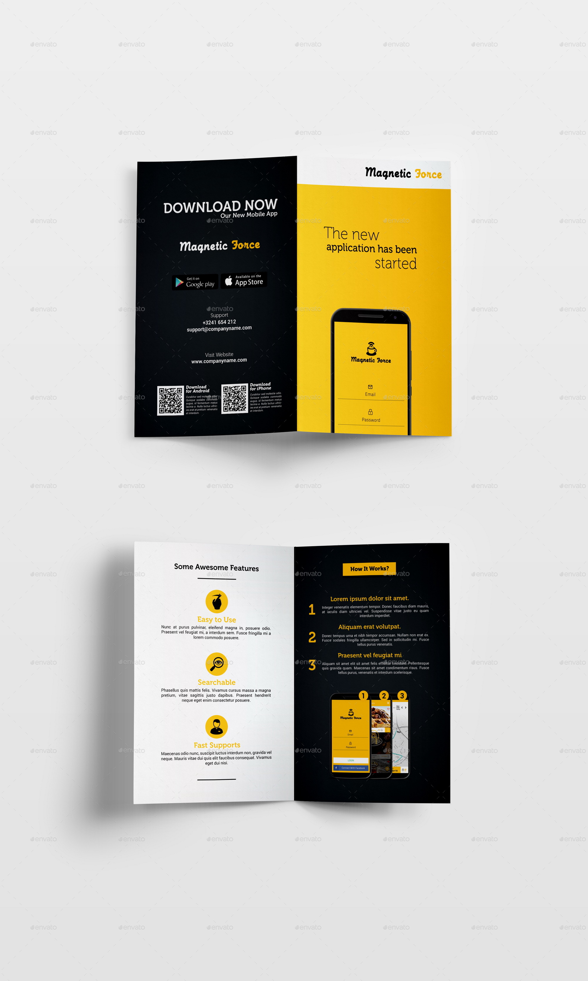bi fold brochure