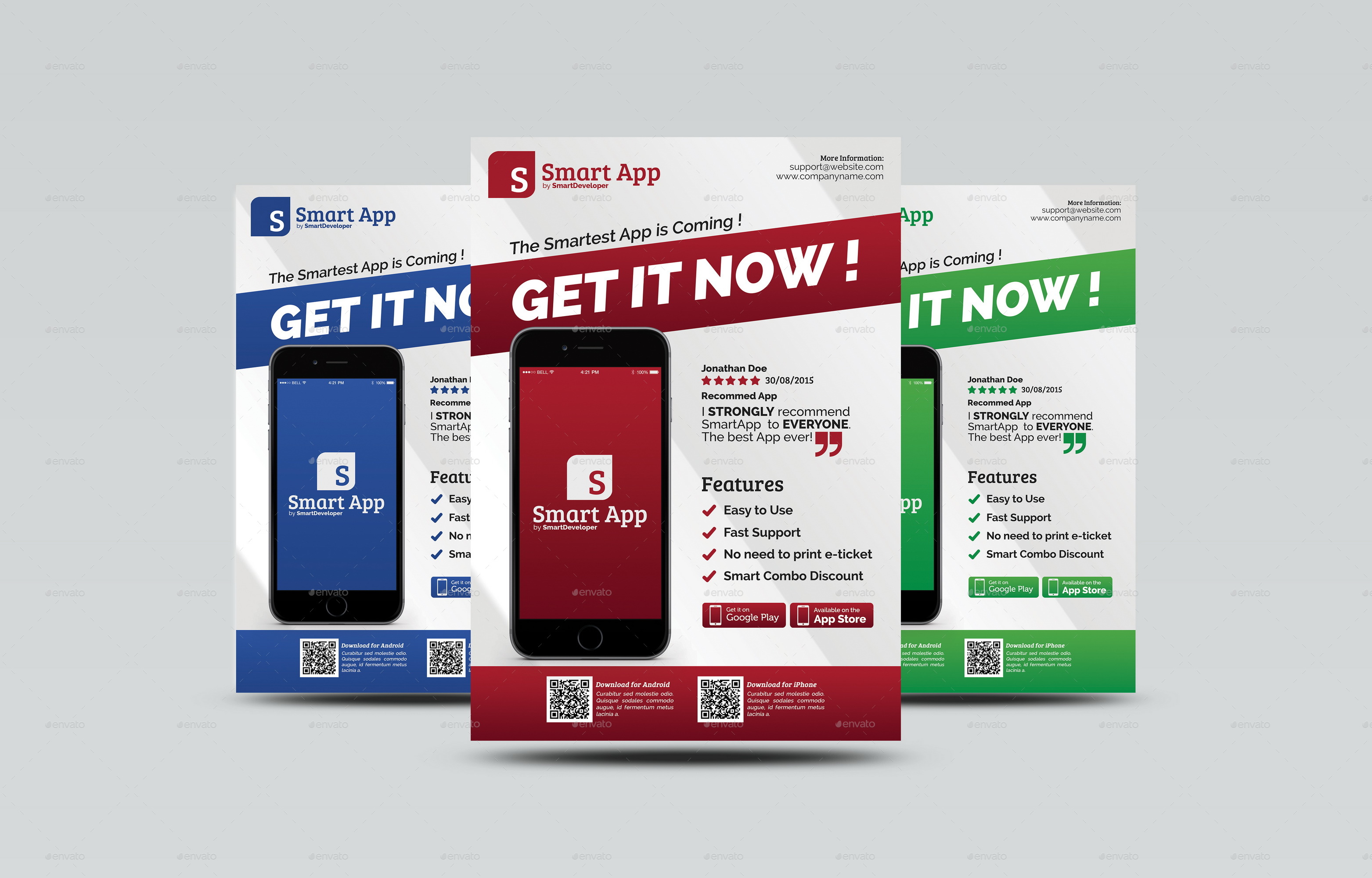 mobile app flyer bundle bi fold brochure by geelator graphicriver iphone flyer app