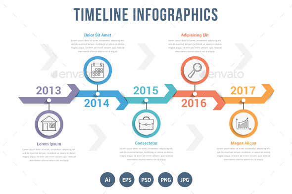 Timeline - Infographics