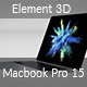 Element 3d - Apple Macbook Pro 15 - 3DOcean Item for Sale