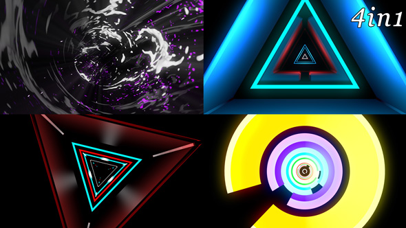 Neon Tube - VJ Loop Pack (4in1) alt