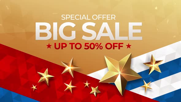 Big Sale Shopping Special Offer Background 4K alt