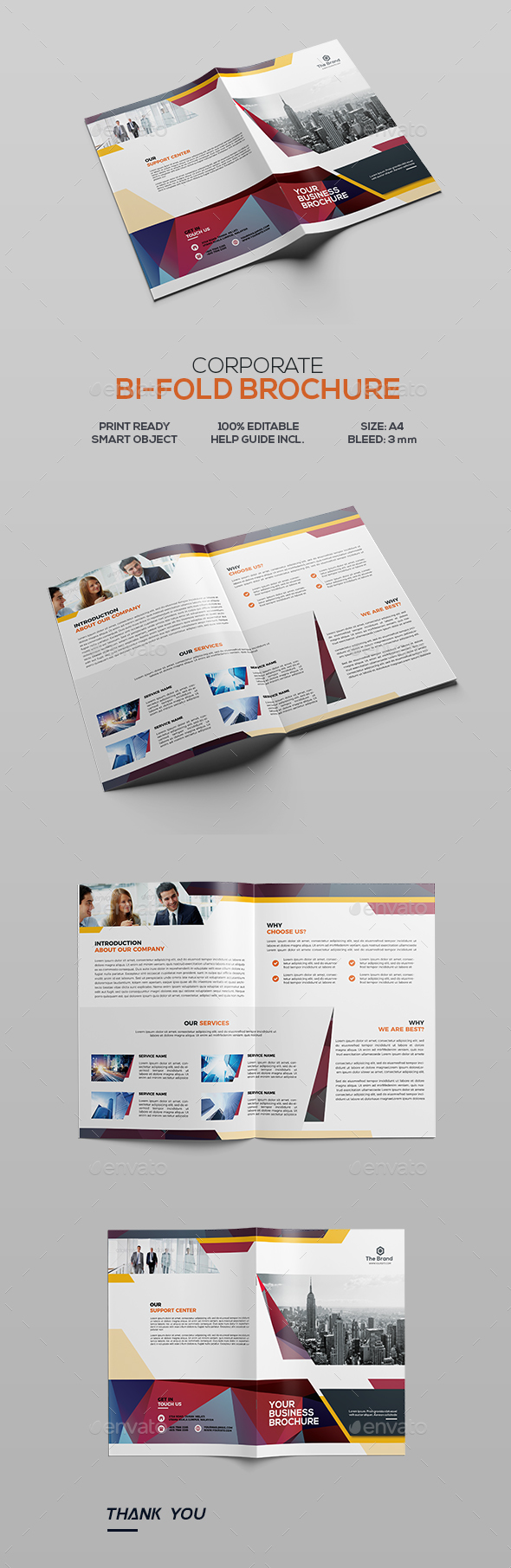 Corporate Bifold Brochure - Corporate Brochures