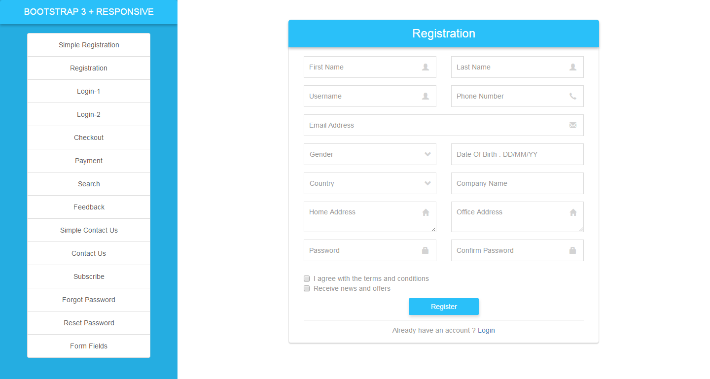 How To Create Form Layouts With Bootstrap 3 Create Fo Vrogue co