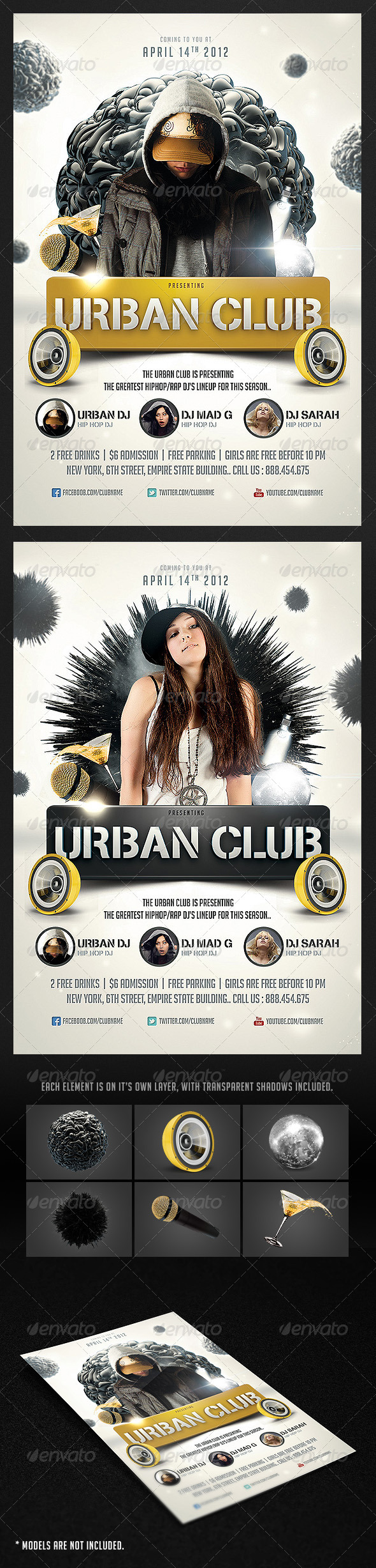 Urban Club Flyer
