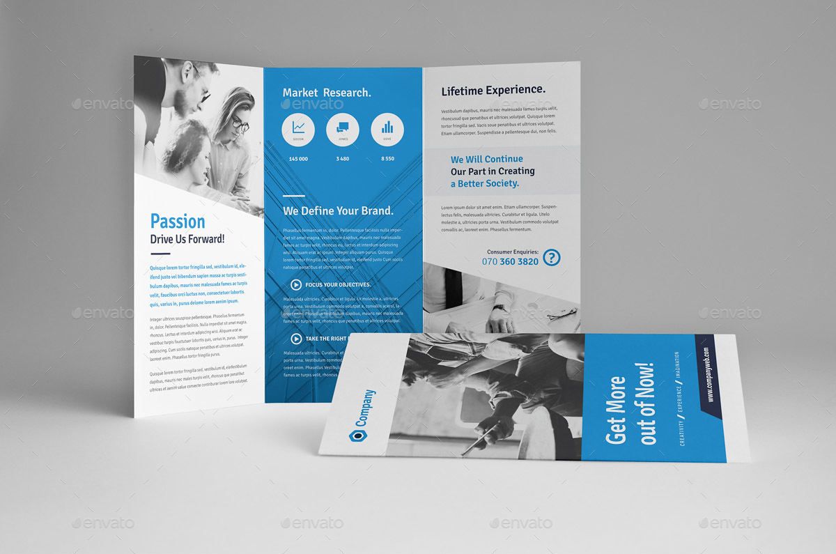 Business Trifold Brochure, Print Templates | GraphicRiver