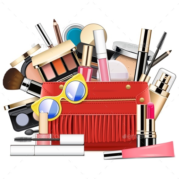 Vector Cosmetic Bag - Retail Commercial / Shopping