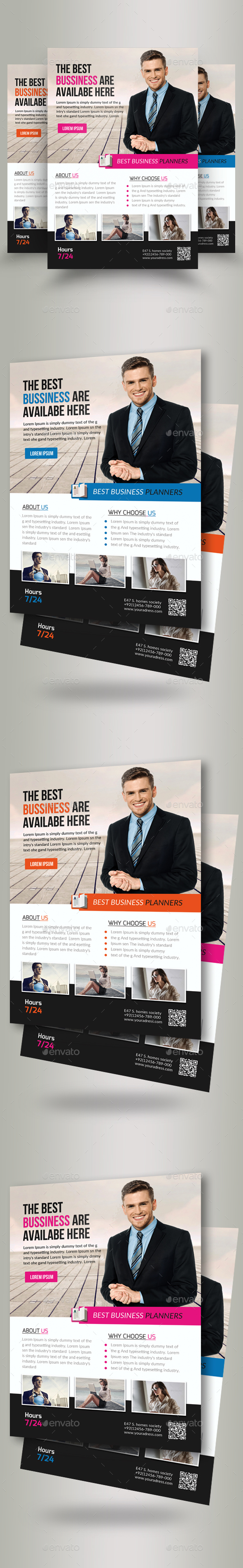 Business Executive Coach Flyer - Corporate Flyers