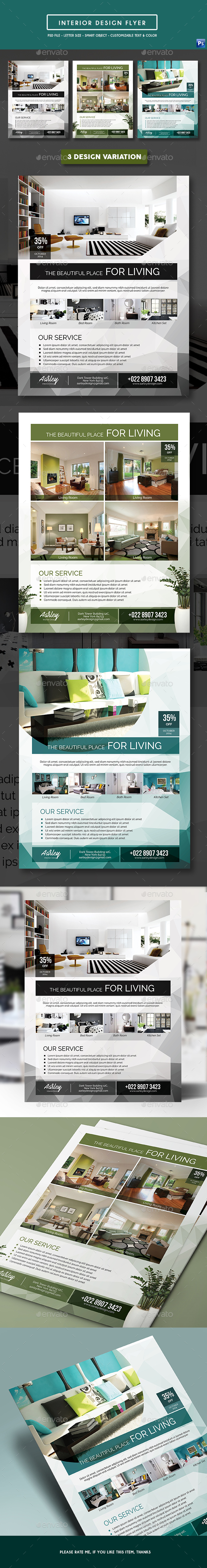 Interior Design Flyer - Corporate Flyers
