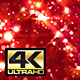 Abstract Deep Red Particles Glitter Background 4K - VideoHive Item for Sale