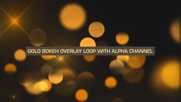 Gold Bokeh Loop