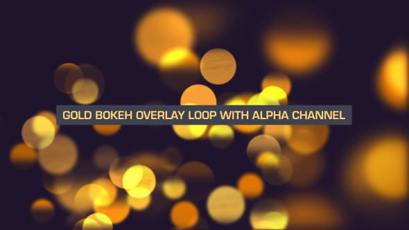 Gold Bokeh Flow Loop V2