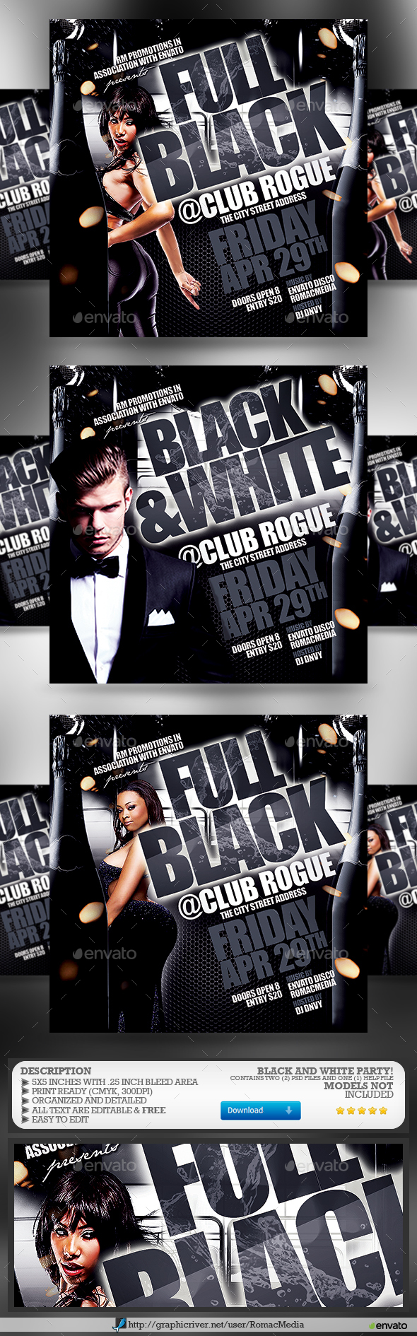 Black and White Party - Clubs & Parties Events
