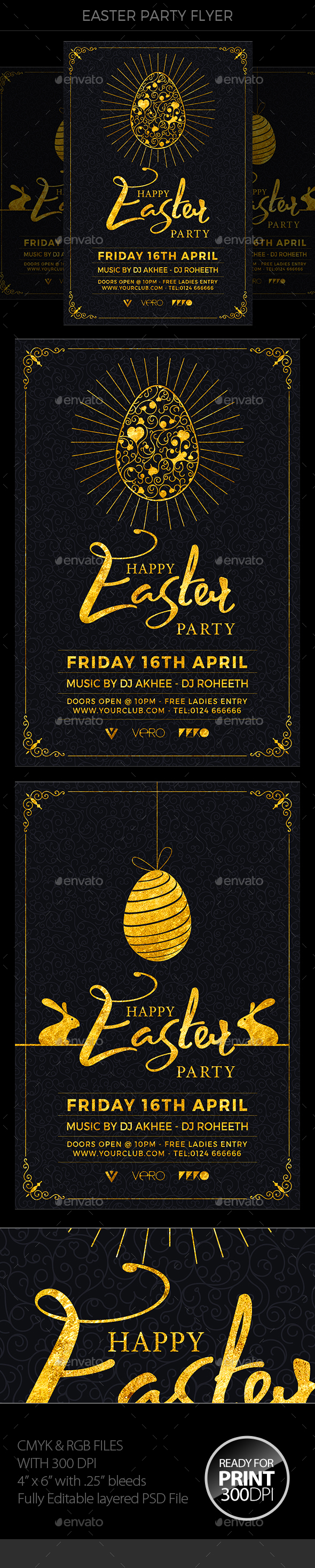 Easter Flyer - Events Flyers