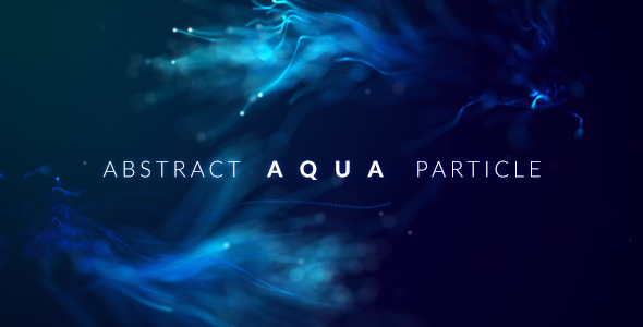 Abstract Aqua Particle - VideoHive 19650564