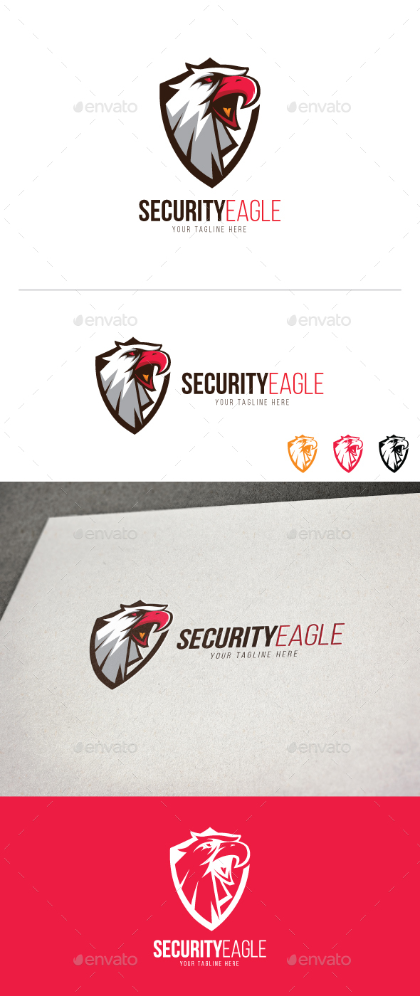 Security Eagle - Animals Logo Templates