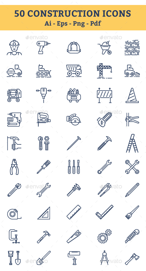 Construction Icons - Icons