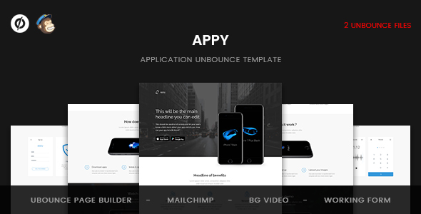 Appy - Unbounce - ThemeForest 19652464