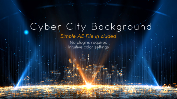 Cyber City Background