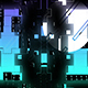 Blue Neon Glitch Transitions - VideoHive Item for Sale