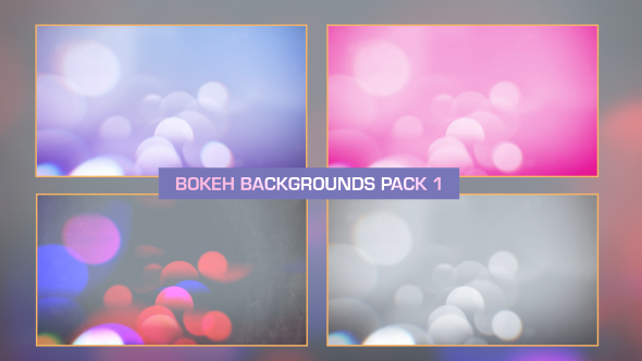 Bokeh Background Loop Pack1