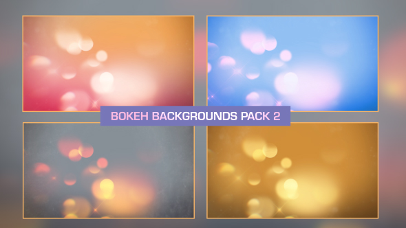 Bokeh Background Loop Pack2