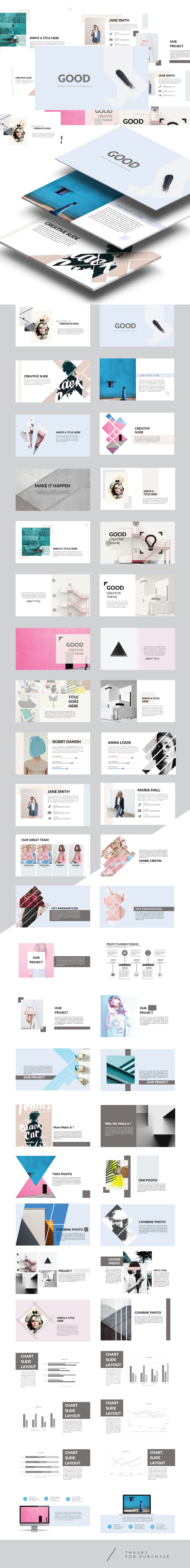Good - Multipurpose Powerpoint Template - Creative PowerPoint Templates