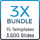 3X Keynote Bundle - 3in1 - GraphicRiver Item for Sale