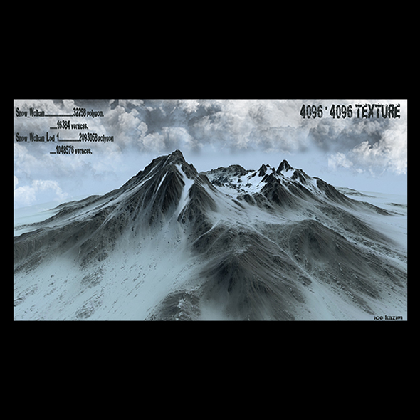 snow mountain - 3Docean 19658795