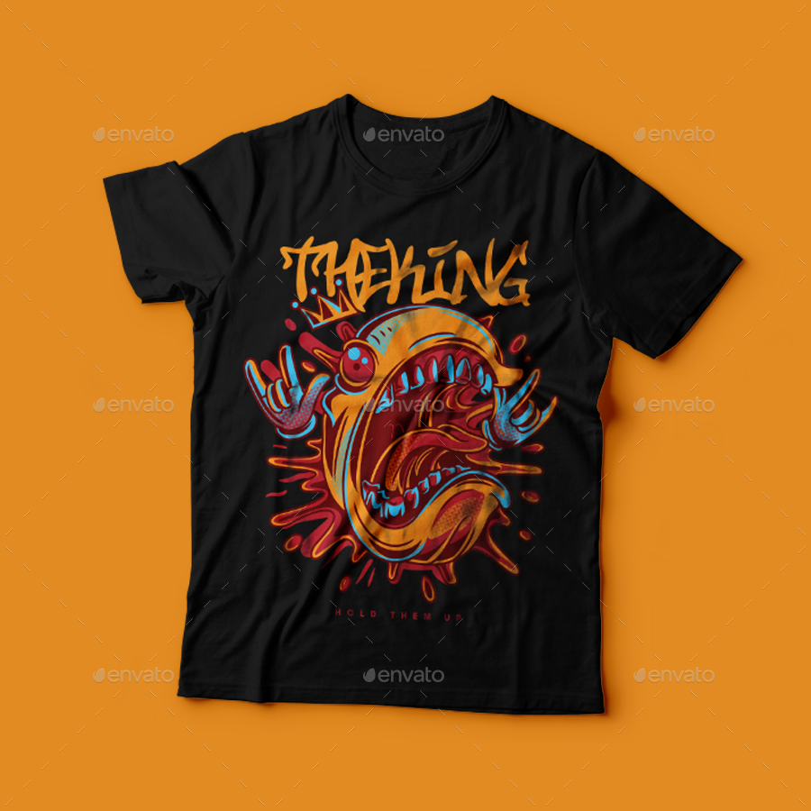 The King T-Shirt Design, T-Shirts | GraphicRiver