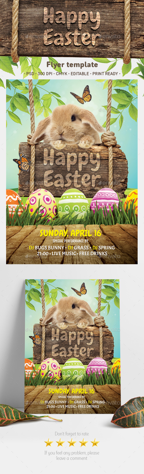 Easter Flyer - Events Flyers