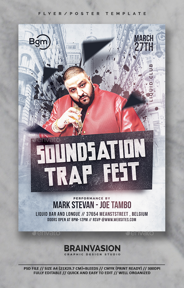 Club Flyer Template Vol.04 - Clubs & Parties Events