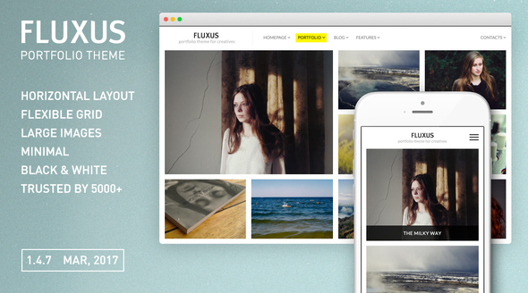 Fluxus - Portfolio Theme for Photographers - Photography Creative