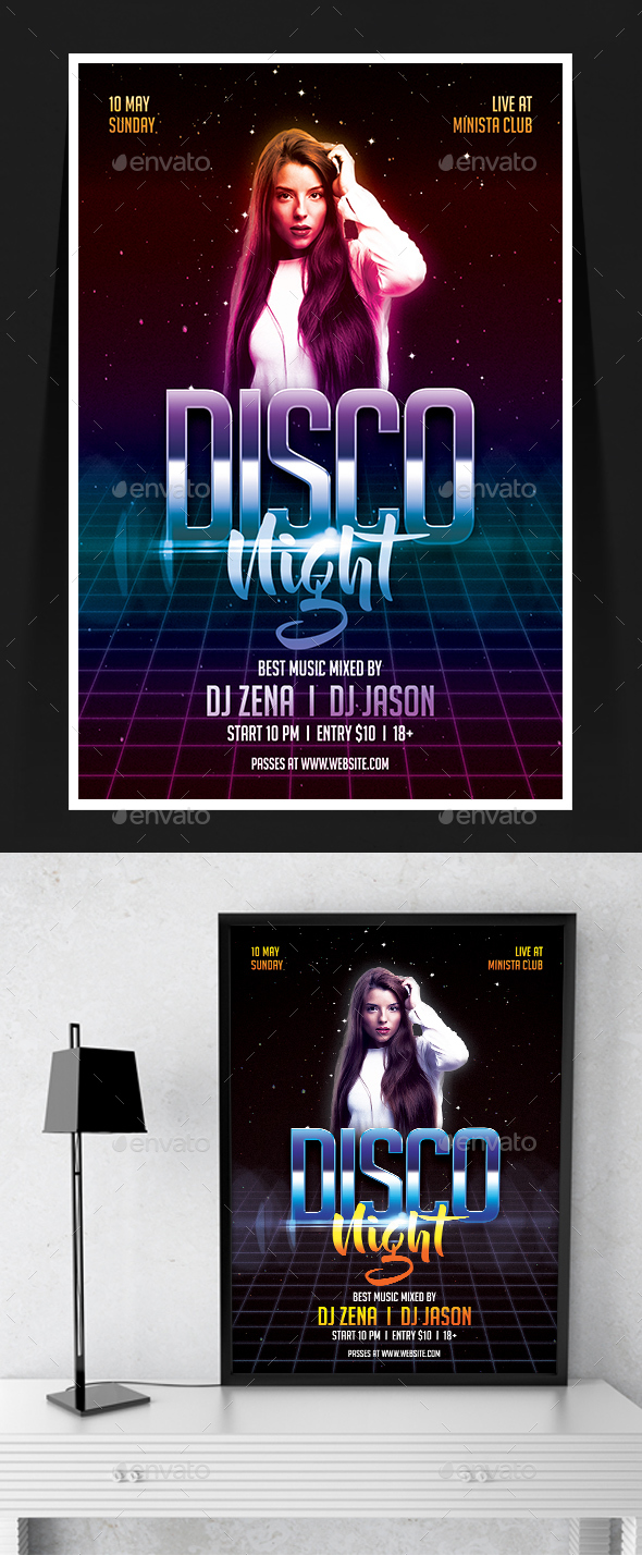Disco Night Party - Clubs & Parties Events