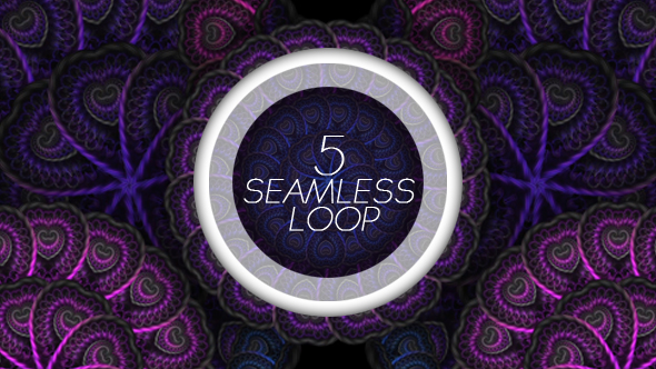 Steampunk Kaleido VJ Loop alt