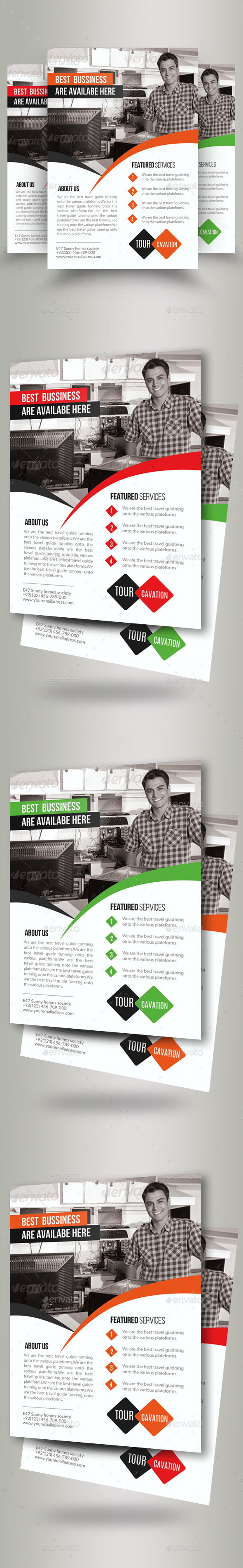 Computer Repair Flyer Template - Corporate Flyers