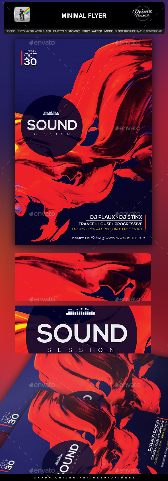 Minimal Flyer - Events Flyers