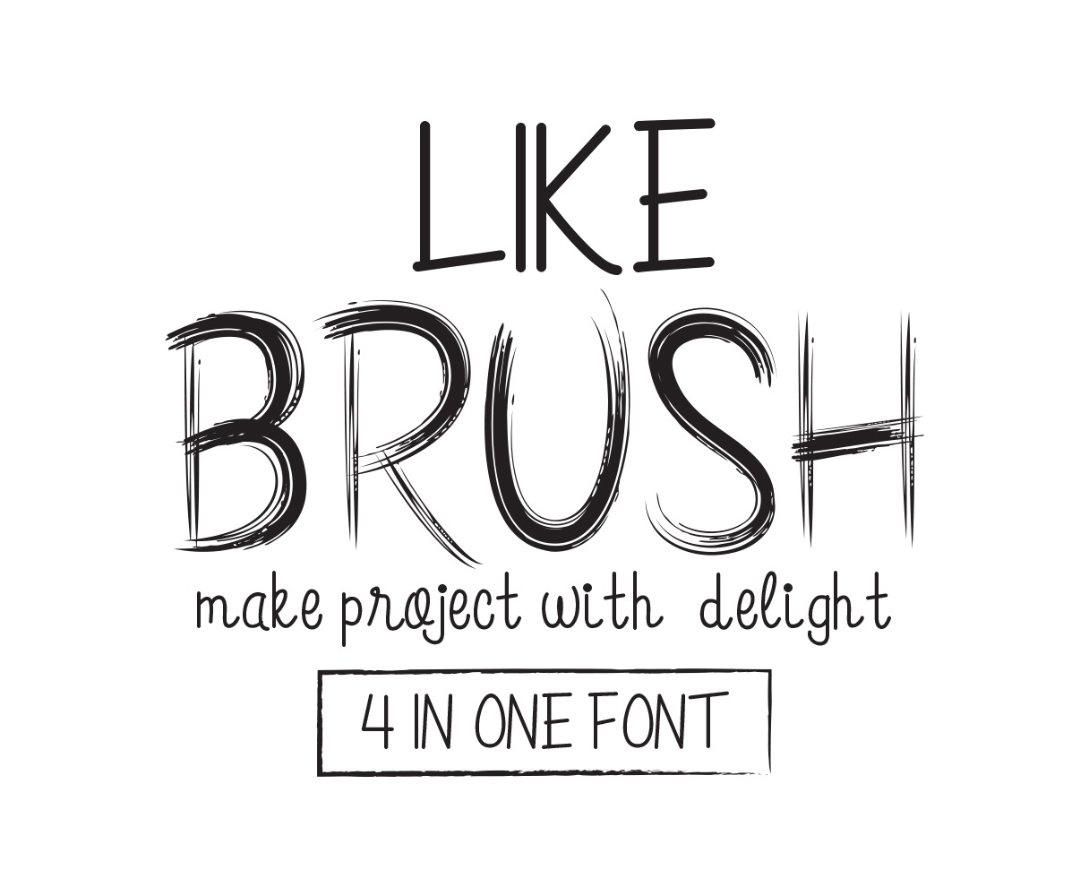 Delight Font, Fonts | GraphicRiver