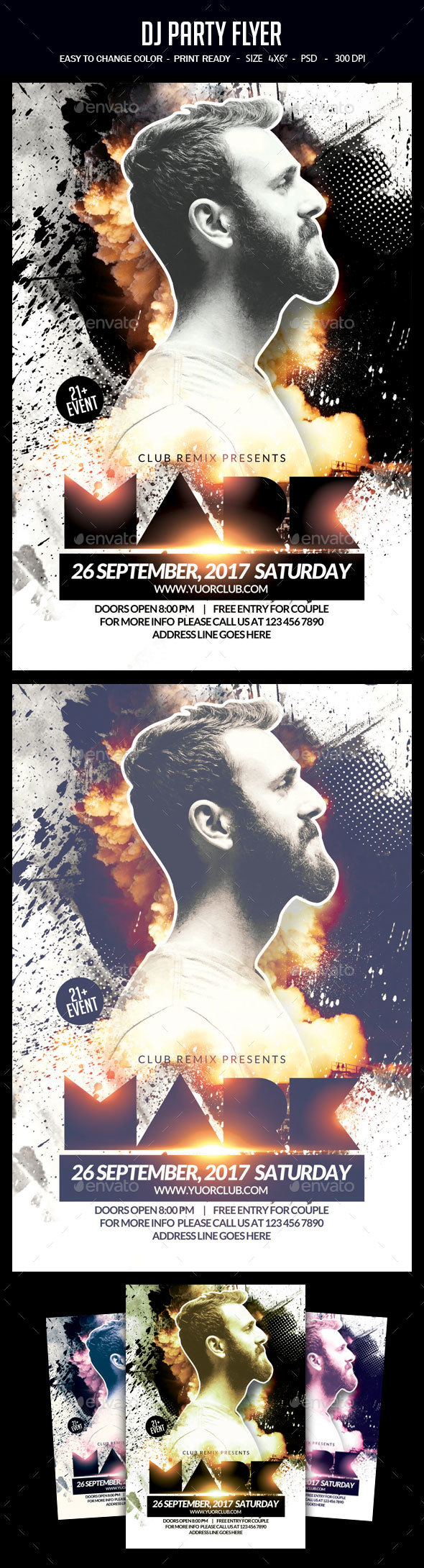 Dj Party Flyer - Clubs & Parties Events