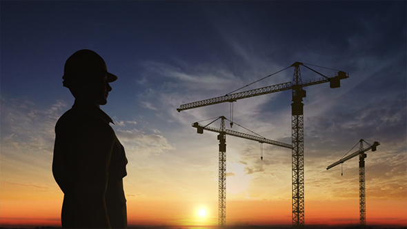 Construction Engineer Silhouette