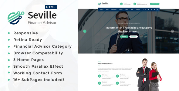 Seville - Business - ThemeForest 19667494