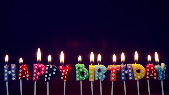 Lighted Candles on a Birthday of Sake alt