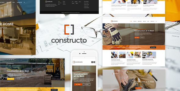 Constructo - Construction WordPress Theme for Construction, Building and Architecture Business