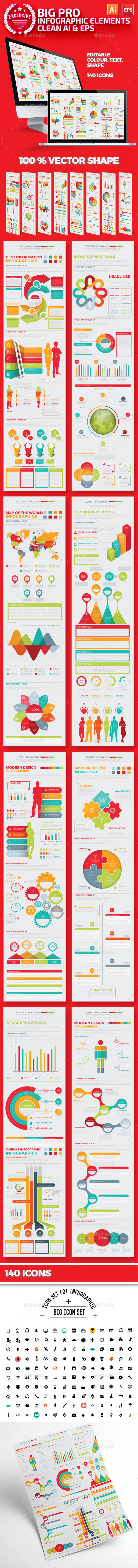 Infographics Elements Template - Infographics