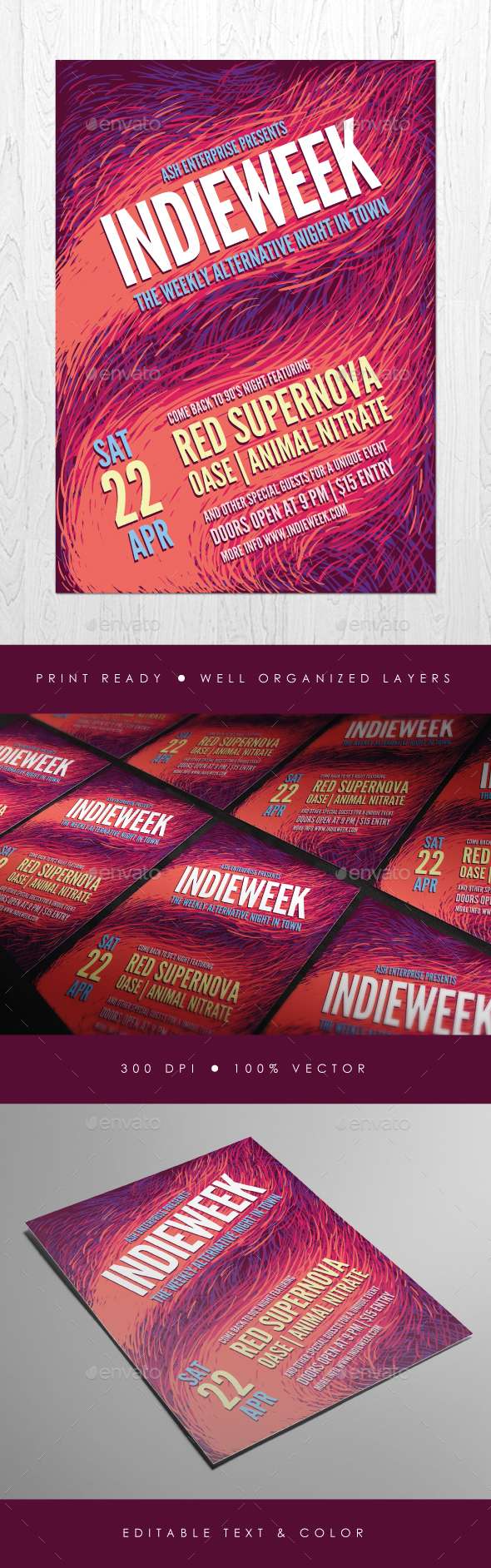 Expressive Indie Flyer - Events Flyers