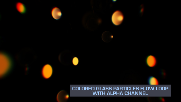 Glass Bokeh Loop Overlay V4