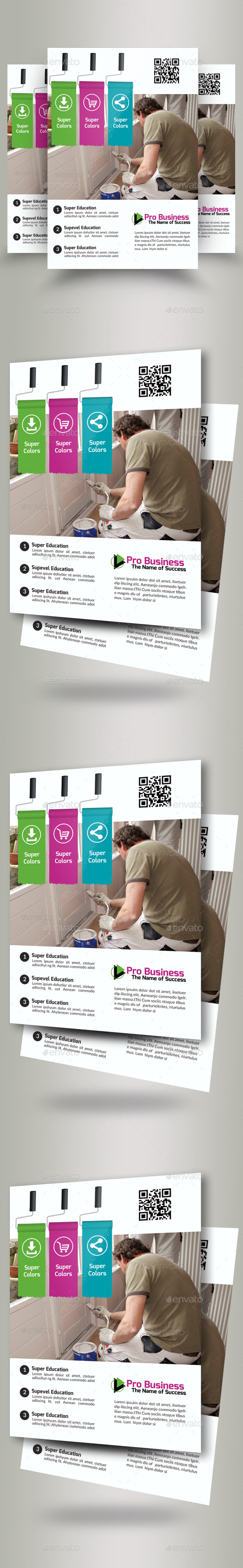 House Painter Flyer Template - Corporate Flyers