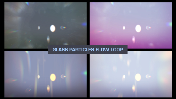 Glass Bokeh Loop Bckgrounds Pack V4