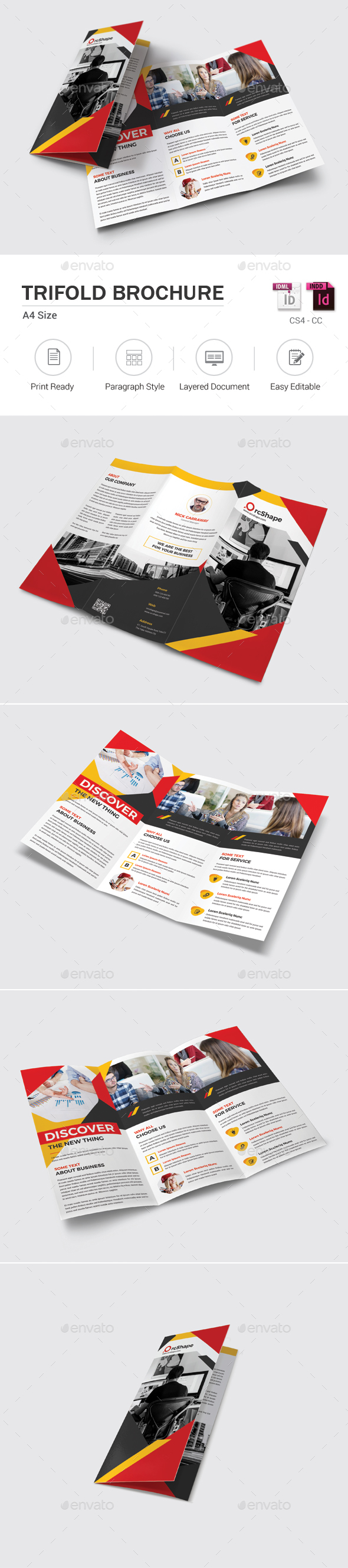 Corporate Trifold Brochure - Corporate Brochures
